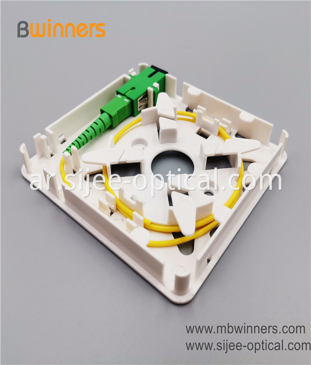 Fiber Optic Wall Socket